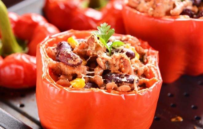 Poivron farcie