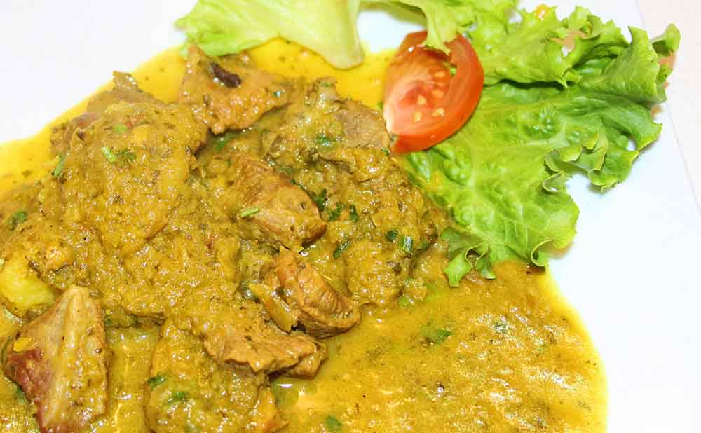 Agneau curry